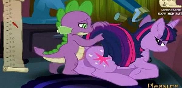  MLP Twilight Sparkle and Spike